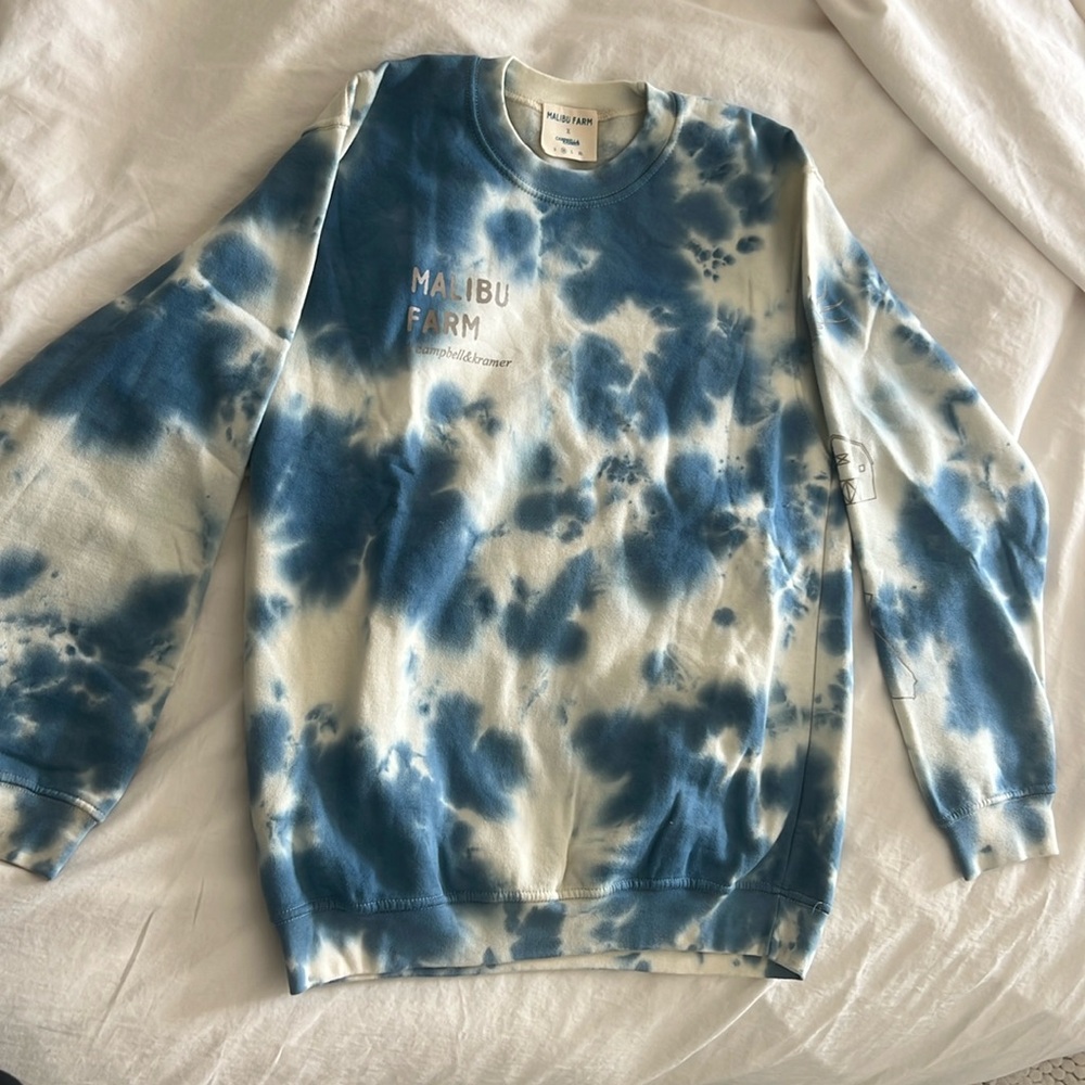Malibu Farms Tie Dye Crewneck